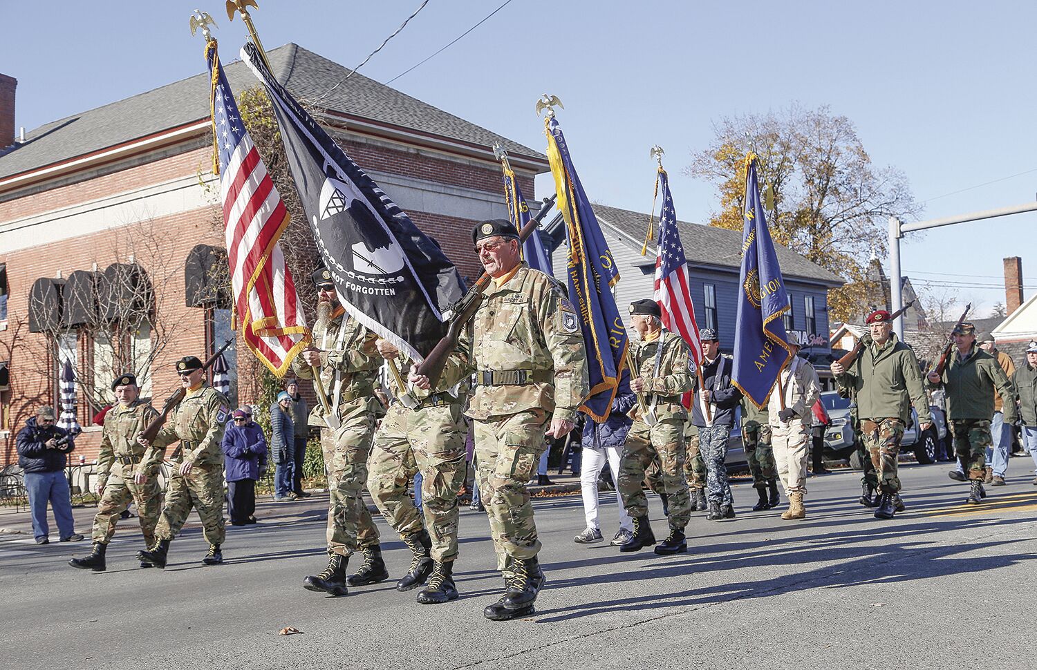 Good turnout for Veterans Day ceremonies in Conway